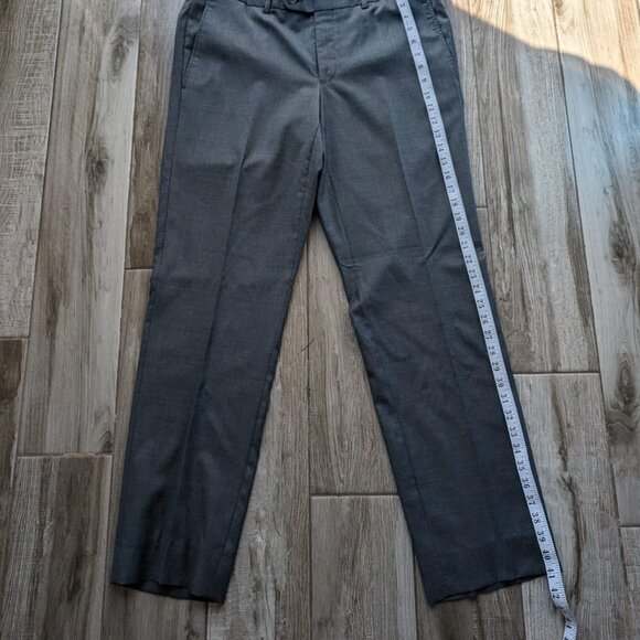 Joseph Abboud Men’s 2-Piece Gray Wool Suit 42R Jacket 34R Pants Union Made Canad - Picture 13 of 15